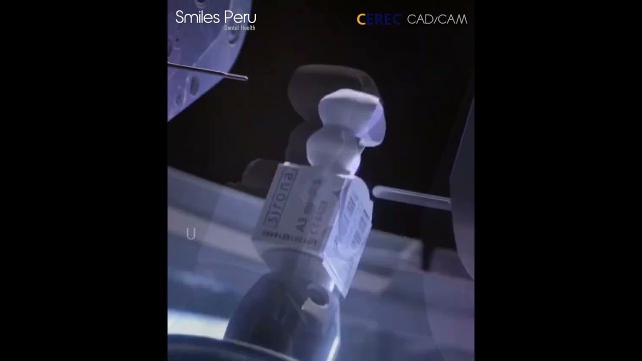 Smiles Perú usa el revolucionario sistema Cerec Cad Cam para coronas de zirconio y porcelana.