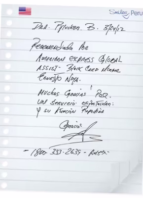testimonials_16 Smiles Peru Dental Dentist Testimonials Review