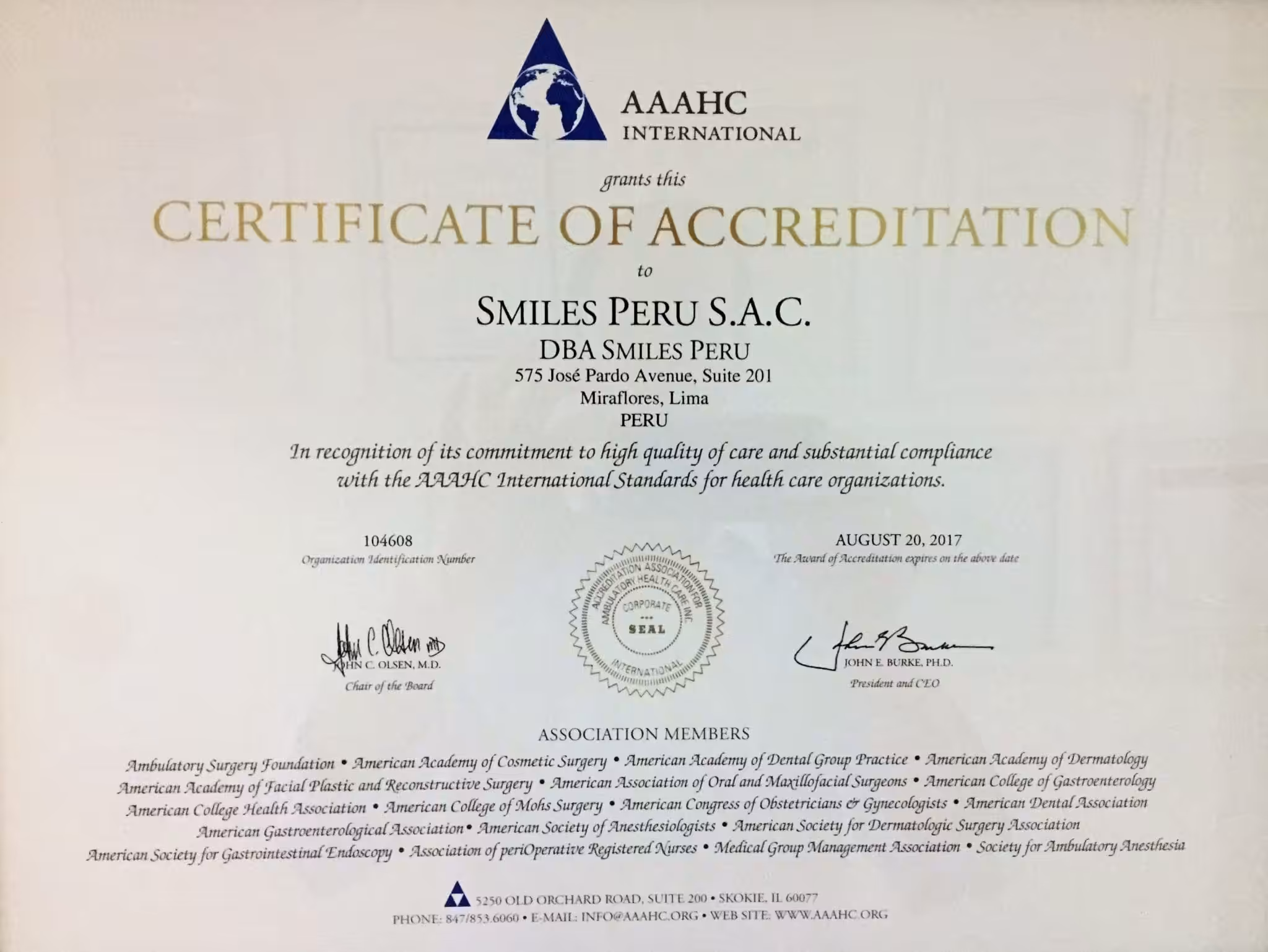 AAAHC-Accreditation-Smiles-Peru